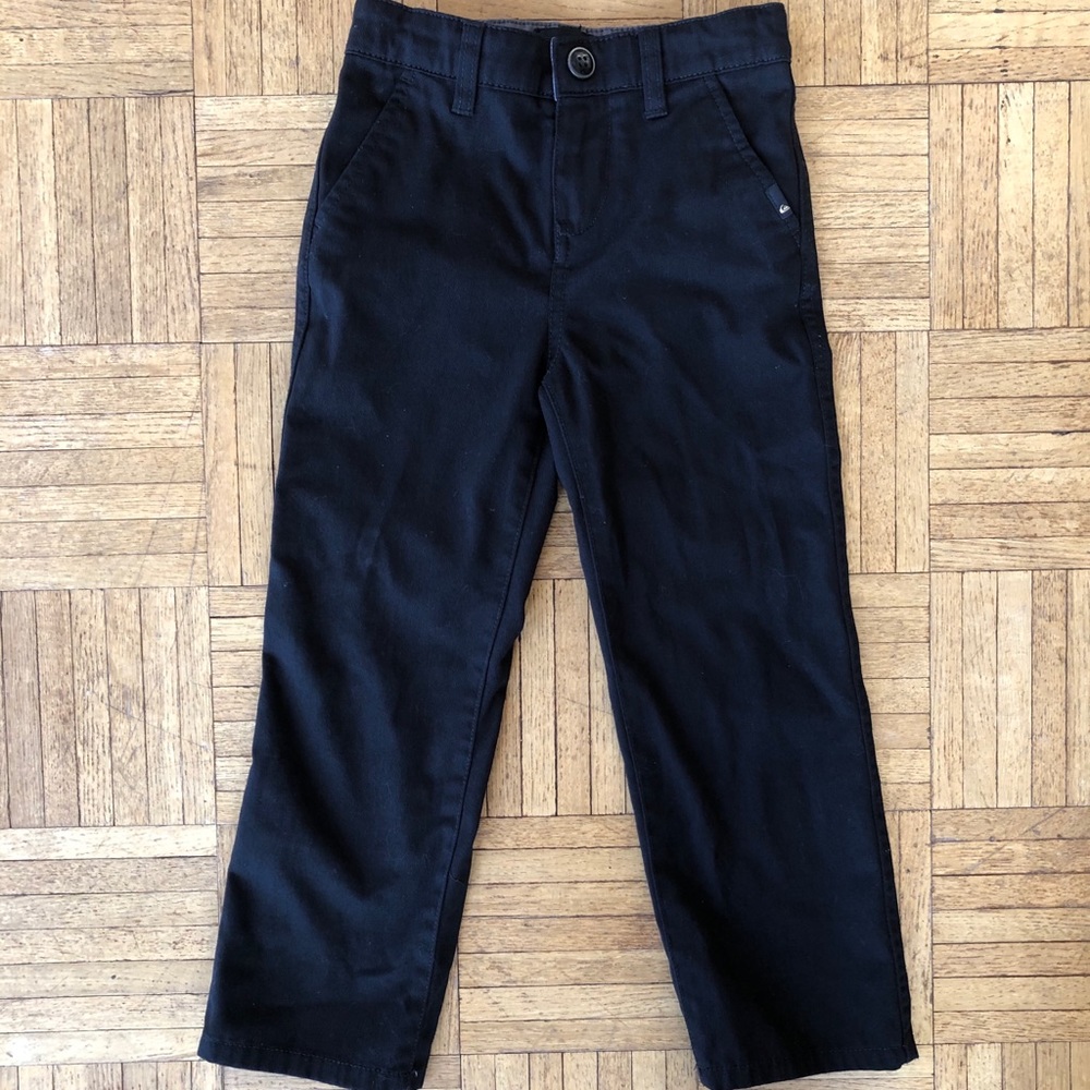 6/L Quiksilver Black Pants